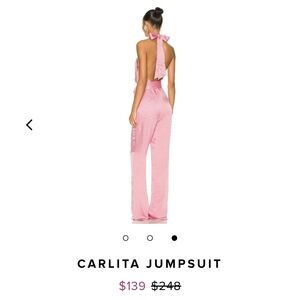 Lovers + Friends Rosebloom "Carlita" Pink Jumpsuit 💘